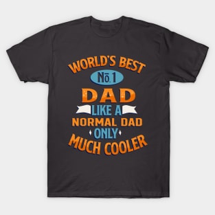 World's No1 Dad T-Shirt